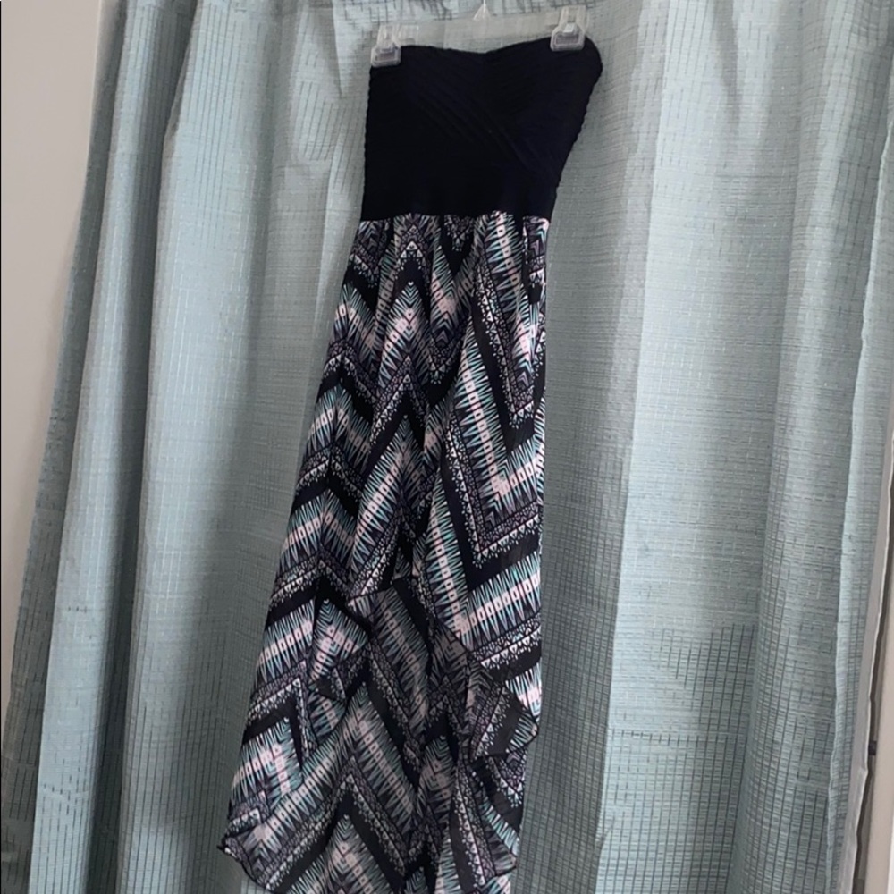 Charlotte Russe high low dress sz S